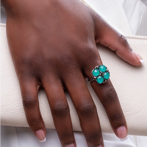 TACORI City Lights Gem Cluster Ring 7.5 - Picture 2 of 7